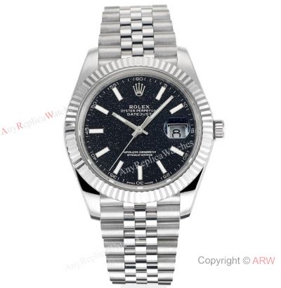 Swiss Rolex Datejust 41 1:1 F8 Factory Cal.3235 Watch 904L Jubilee Aventurine Stone Dial